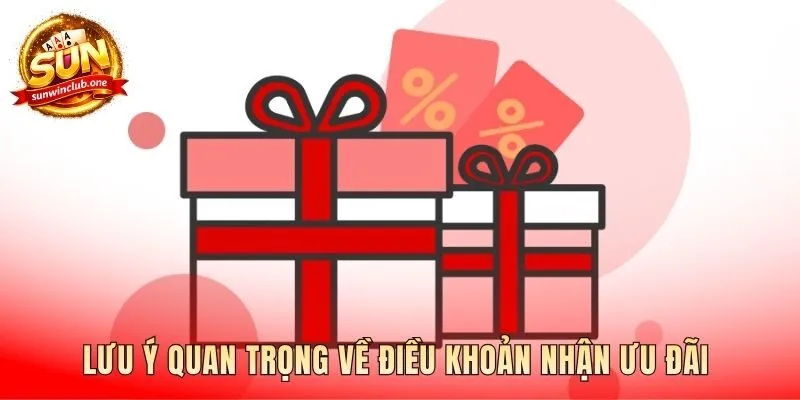 Điều khoản khuyến mãi sunwin người chơi cần nắm rõ