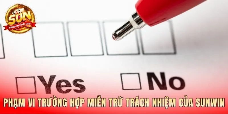 Phạm vi miễn trừ trách nhiệm qua các tình huống cụ thể