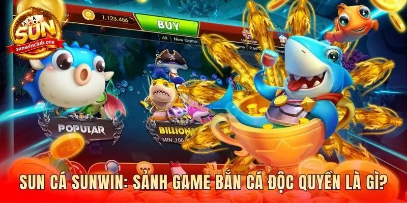 Game sun cá độc quyền với cơ chế Boss có điểm yếu riêng